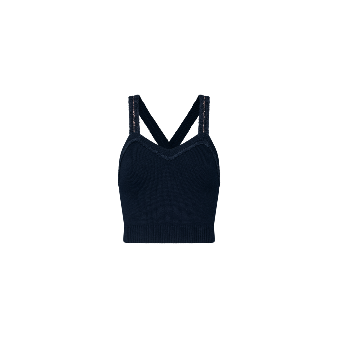 LOUIS VUITTON ブラック キャミソール 42 Bra Top - Ready-to-Wear | LOUIS VUITTON